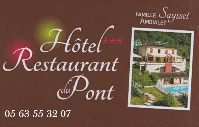 אמביאלט Logis Hotel Restaurant Du Pont מראה חיצוני תמונה